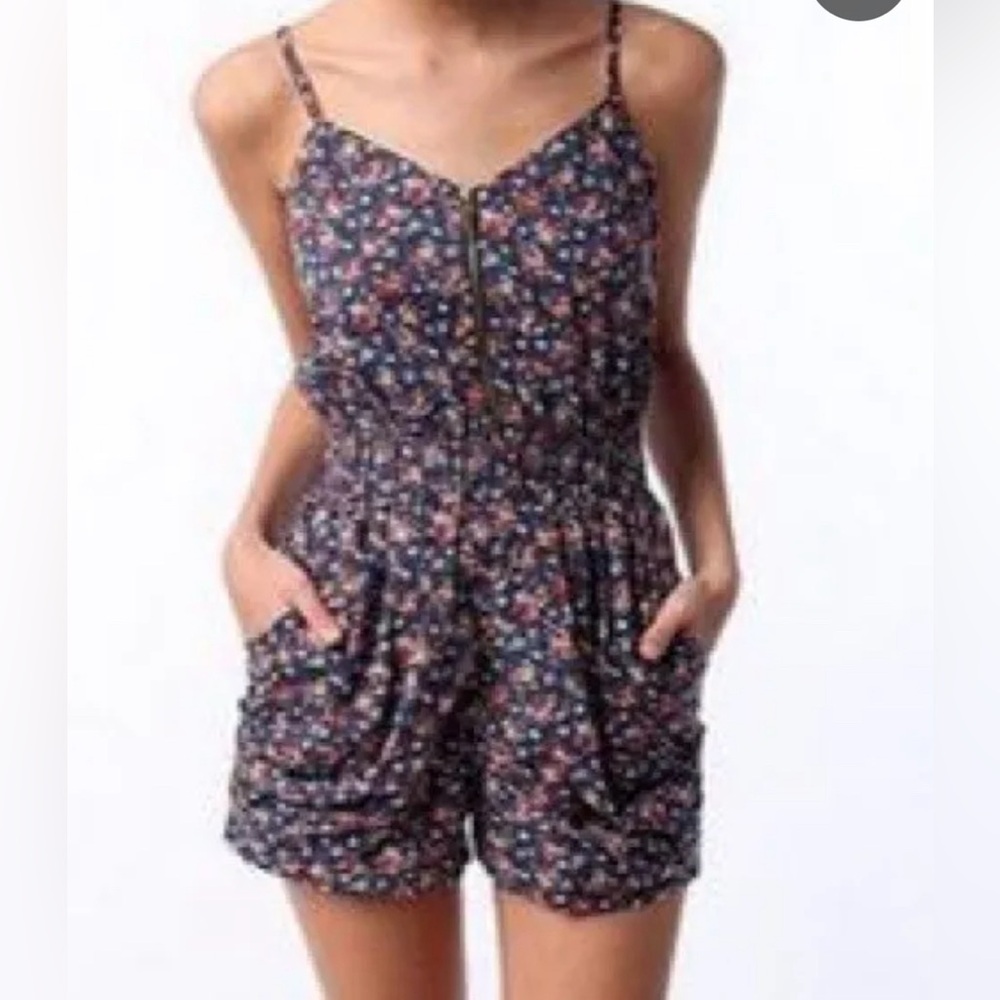 Urban Outfitters Lucca Couture Floral Romper